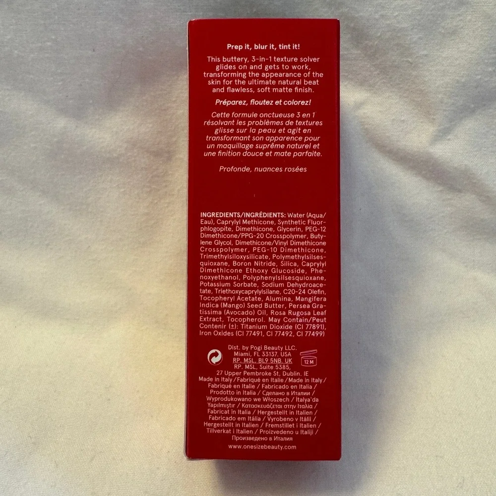 ONE/SIZE Turn Up the Base BBB Cream‎ Beauty Blur Balm Deep 2 (R) New